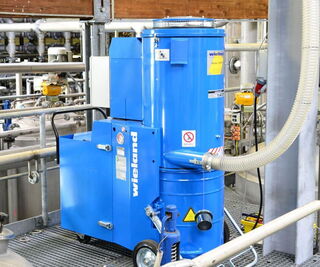 Veiligheidsfilter voor hoge Drukverschillen in Mobiele Industriële Stofzuigers